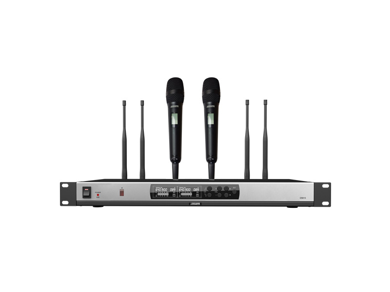DSPPA D5821 Dual Wireless Handheld Microphone System